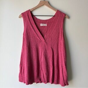 Anthropologie Camilla V-Neck Sweater Tank